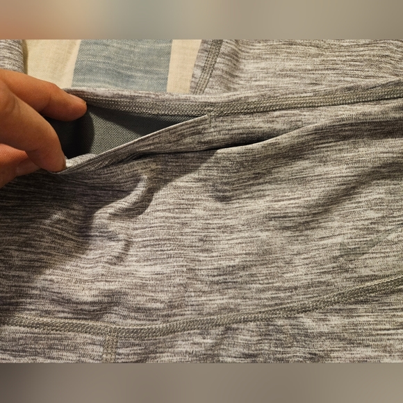 Nike Pants Womens Adult Large Gray Tight Legging One LuxeTraining Ladies - Picture 6 of 7
